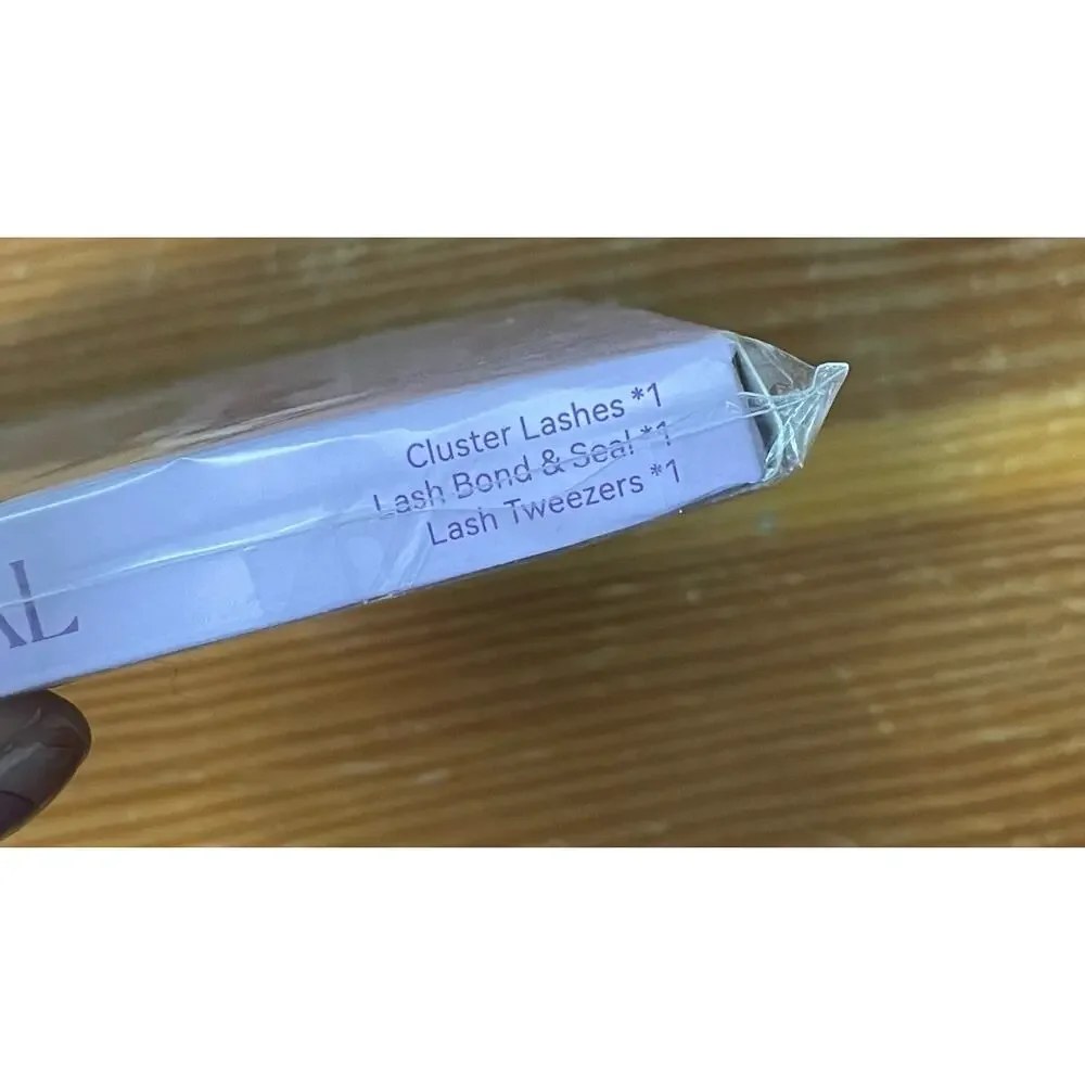 B&Q Idol Kit No Lash Map Natural Lash Clusters CC Curl Bond Seal Tweezers